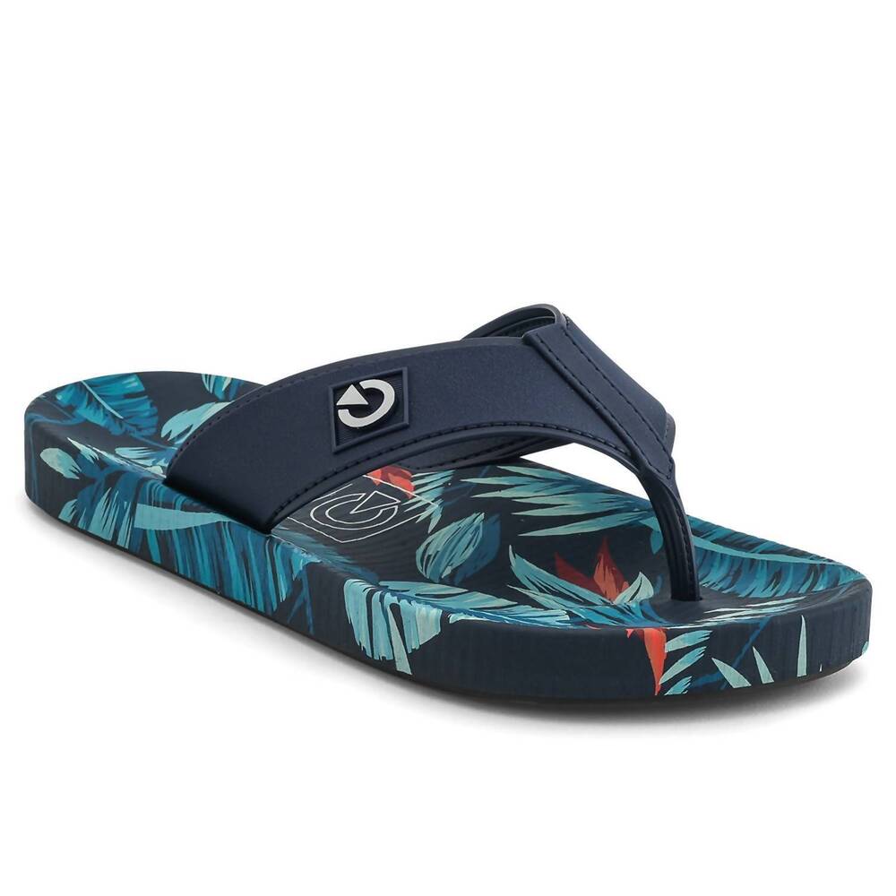 NEW CARTAGO men's maresias flip flop in black/blue